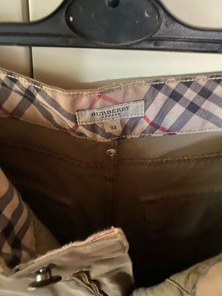 Pantaloni Uomo Burberry Beige Cargo