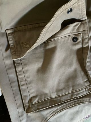 Pantaloni Uomo Burberry Beige Cargo