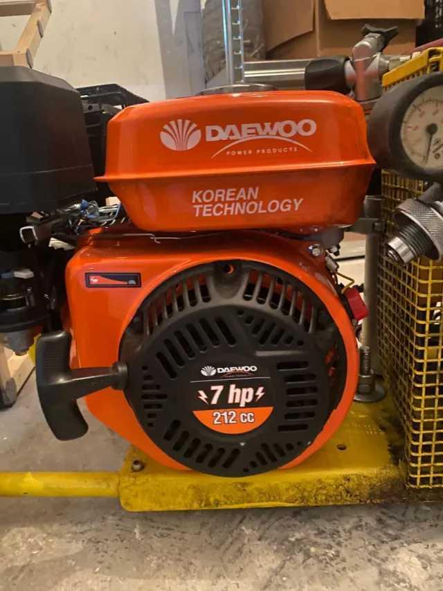 Compresor de aire a gasolina