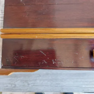 Humidor in legno con intarsio