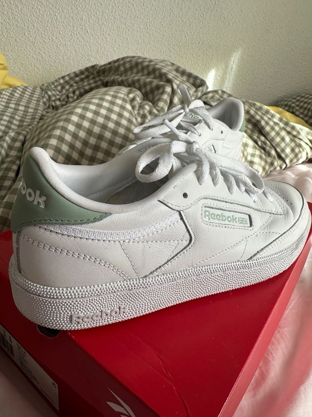 Reebok Club C 85 Verde Menta Talla 40