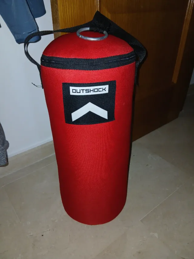 Saco de boxeo infantil Outshock rojo