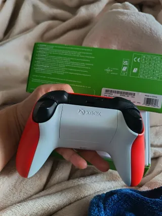Mando Xbox Inalámbrico Rojo Como nuevo