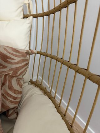 Maison du Monde Balancín Ratán Beige