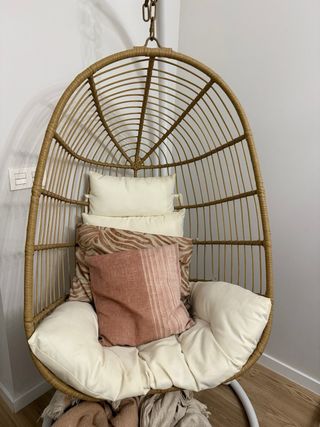 Maison du Monde Balancín Ratán Beige