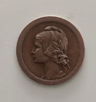 Moneda 10 Centavos Portugal 1930 Escasa