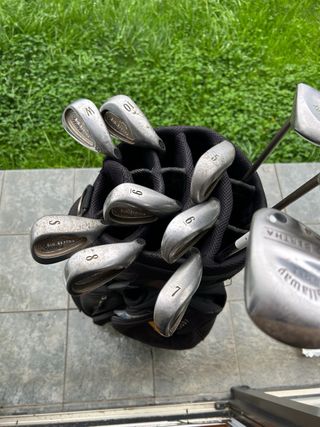 Bolsa de golf y palos Callaway