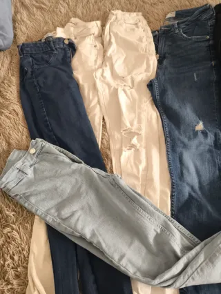 Lote 7 Pantalones Vaqueros Talla 34-36