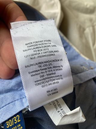 Pantalón Ralph Lauren Beige