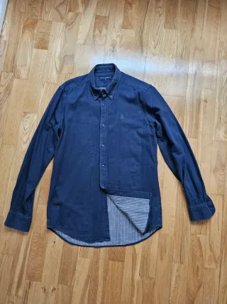 Camisa Scalpers azul hombre