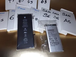 Batterie nuove iPhone e Samsung da 10euro