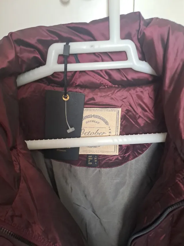 Plumifero October Morado Nuevo con Etiqueta