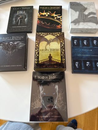 Juego de Tronos DVD temporadas 1-7