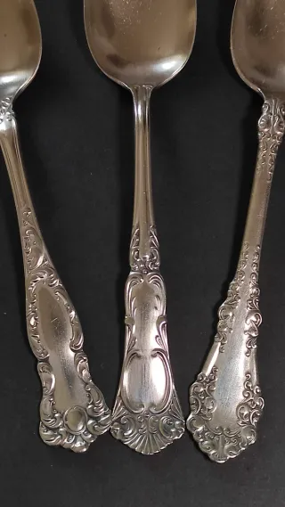 Set 3 Cucchiai Rogers Placcati Argento