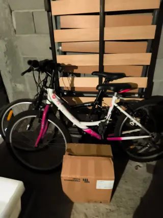 2 Bicicletas y 2 Somieres con Patas