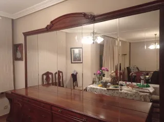 Mueble de salón clásico madera diseño muy bonito,