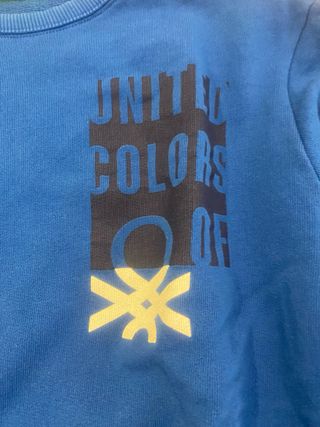 Sudadera Benetton niño 10-11 años