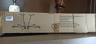 Patinete 3 Ruedas 100mm plegable