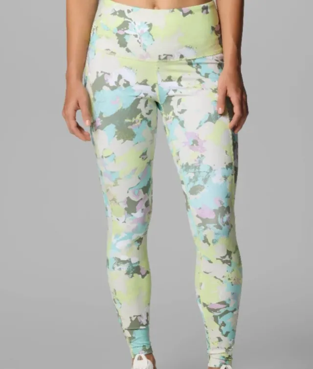 Leggings Columbia Talla S Estampado Multicolor