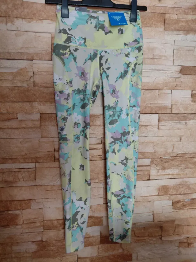 Leggings Columbia Talla S Estampado Multicolor