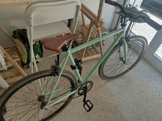 Bicicleta Fixie Kamikaze verde