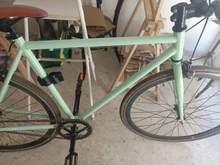 Bicicleta Fixie Kamikaze verde