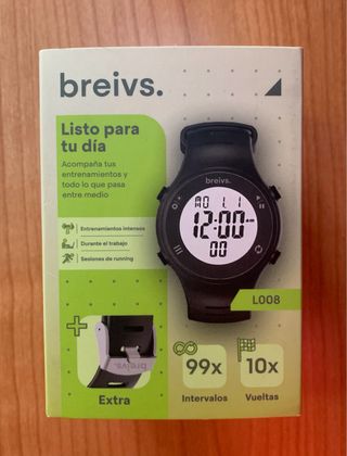 Reloj deportivo Breivs negro
