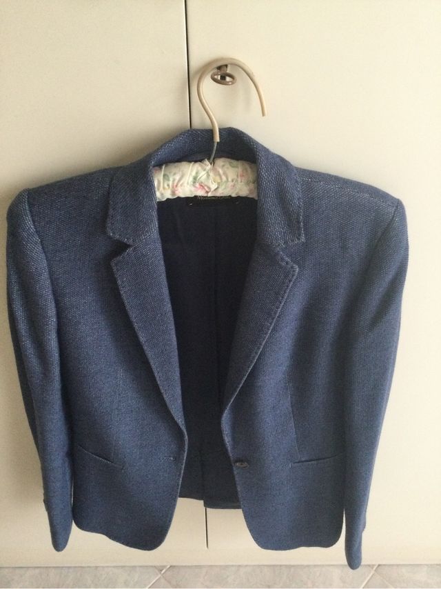 Blazer Massimo Dutti azul