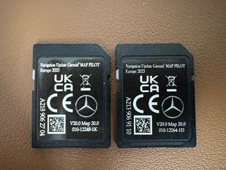 Mercedes tarjeta GPS Garmin Map Pilot V20 radares