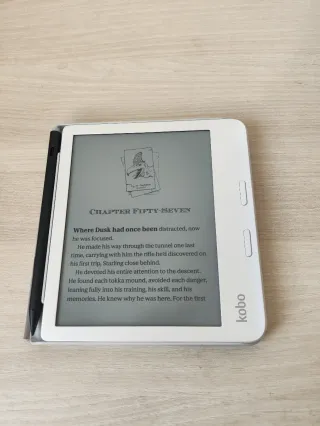 Ebook Kobo Libra Color con custodia e penna Kobostylus2