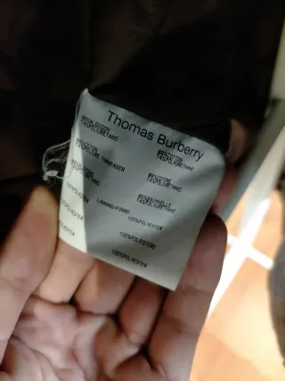 Chaquetón Burberry Marrón