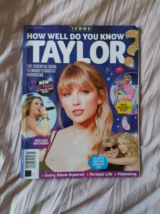 Cubo y Vaso Taylor Swift The Eras Tour + revista