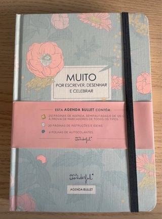Agenda Bullet Mr Wonderful Floral
