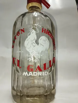 Sifón El Gallo Madrid