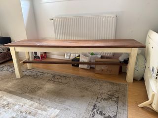 Banco de madera maciza Maisons du Monde