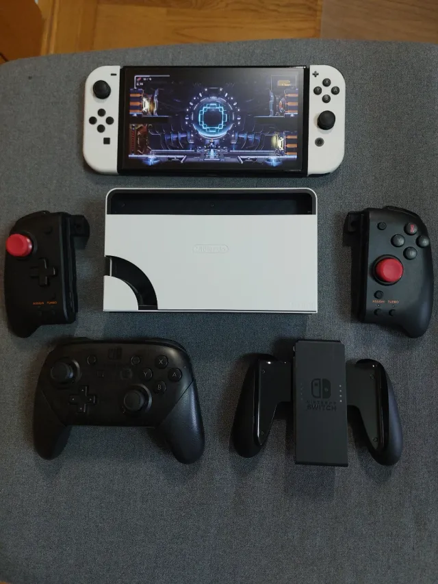 Pack Nintendo Switch OLED Blanca