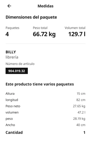 Nueva a desprecintar! Vitrina IKEA BILLY/OXBERG