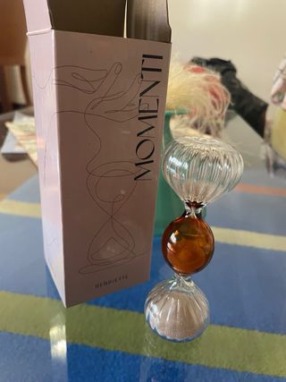 Clessidra Ambra in Vetro - Henriette