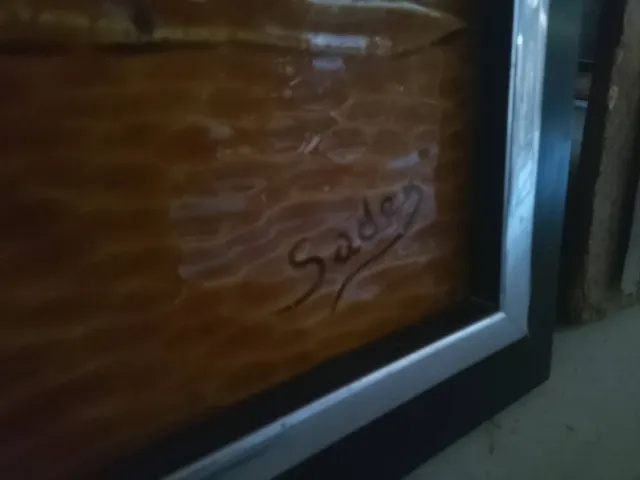 Cuadro Caballos Grande Sadex Madera