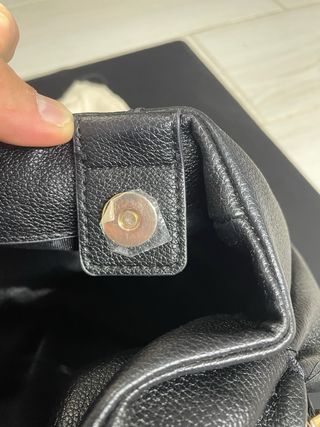 Bolso Negro Piel