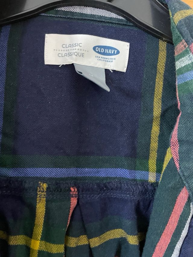 Camisa Old Navy cuadros mujer