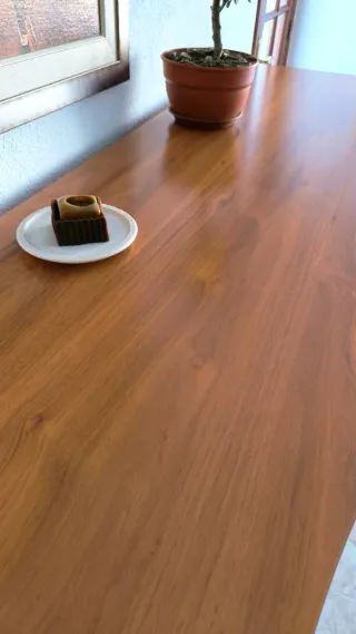 Mueble TV con Vitrinas. Madera, cristal y espejos