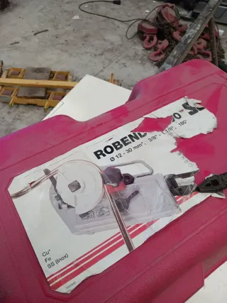 Curvadora tubos Cobre/Inox Ø12-30mm