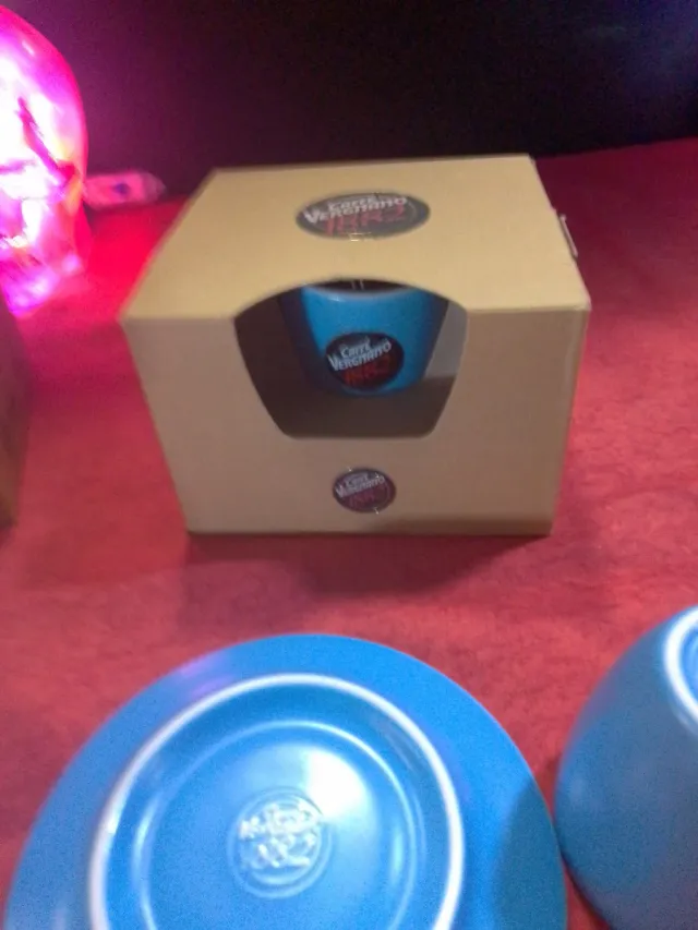 Set Moka e 4 Tazzine Caffè Vergano