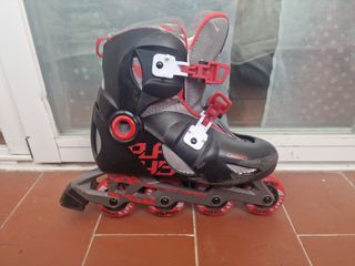 Patines Oxelo Talla Ajustable Niños y protectores