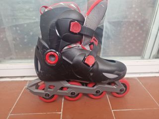 Patines Oxelo Talla Ajustable Niños y protectores