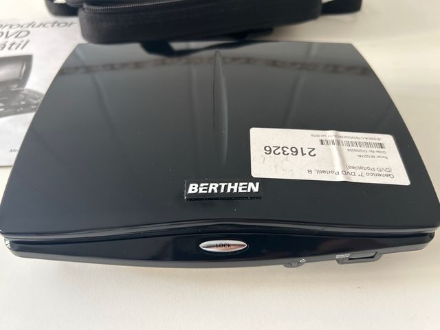 Reproductor DVD Portátil Berthen