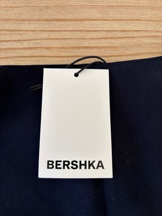 Chaleco Bershka azul marino