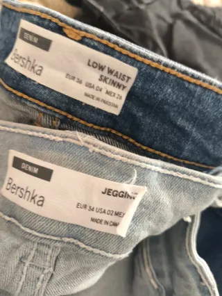 Lote 7 Pantalones Pitillo Talla 34/36