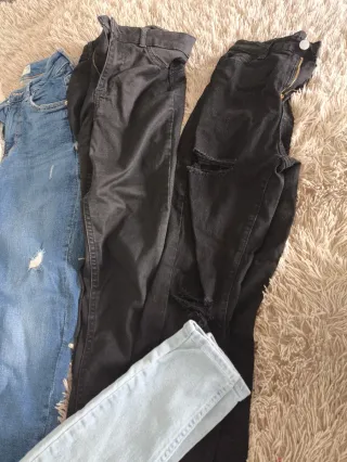 Lote 7 Pantalones Pitillo Talla 34/36